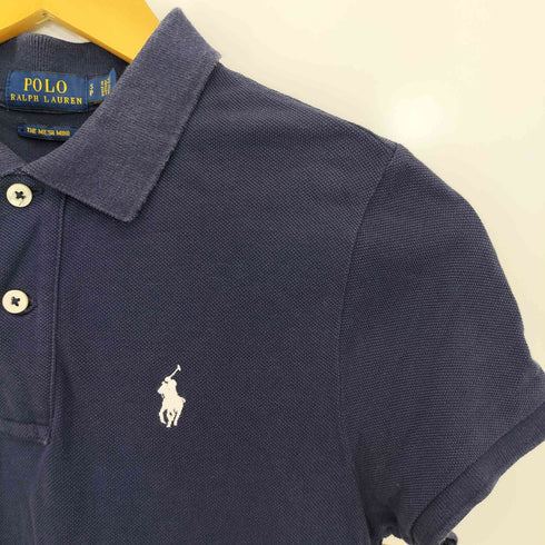 ポロバイラルフローレン Polo by RALPH LAUREN THE MESH MINI ポニー刺繍 ポロ ミニワンピース レディース import:S