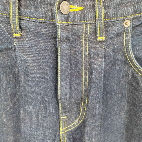 ノア NOAH Pleated Jeans セルビッジ ジップフライデニム メンズ 30