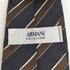 アルマーニコレツィオーニ ARMANI COLLEZIONI イタリア製 ストライプ シルクネクタイ メンズ