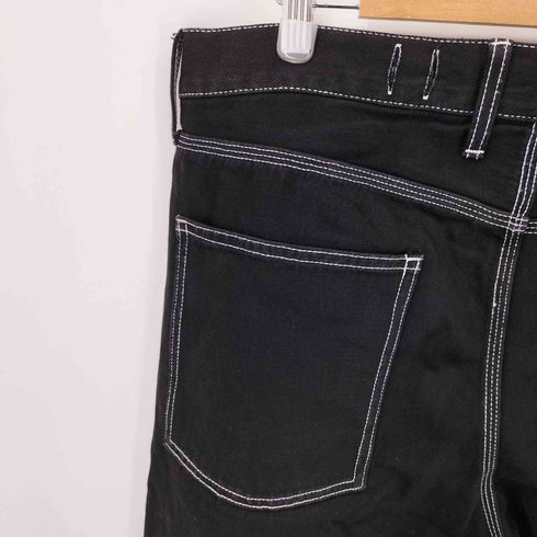 ヘルレイザー HELLRAZOR BAGGIE COLOR DENIM PANTS BLACK メンズ JPN:XL