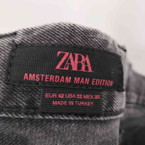 ザラ ZARA AMSTERDAM MAN EDITION BAGGY FIT ワイドバギージーンズ メンズ 42