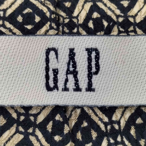 ギャップ Gap USA製 OLD GAP オールド ギャップ 総柄 シルク ネクタイ メンズ