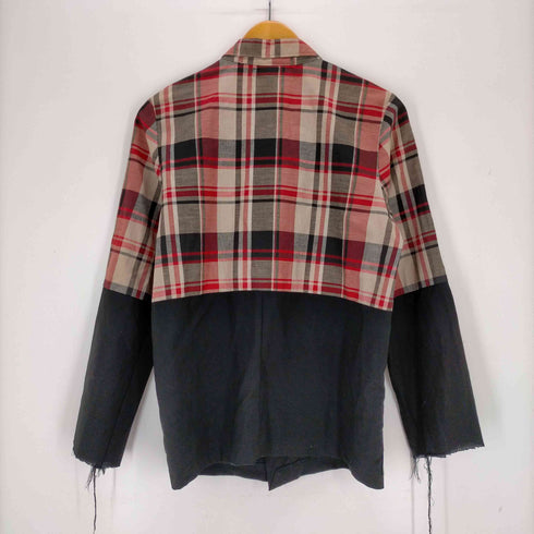 エレファントトライバルファブリックス ELEPHANT TRIBAL FABRICS 切りっぱなし チャイナシャツジャケット メンズ