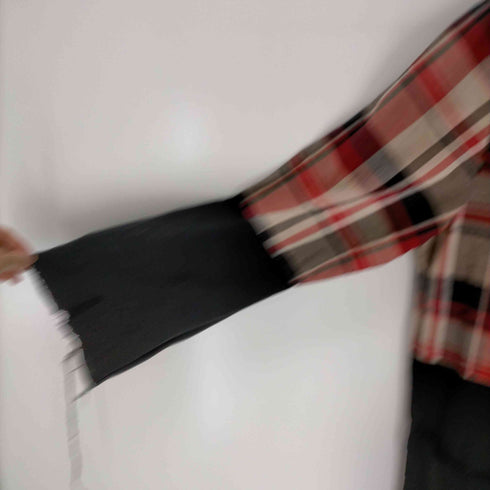 エレファントトライバルファブリックス ELEPHANT TRIBAL FABRICS 切りっぱなし チャイナシャツジャケット メンズ