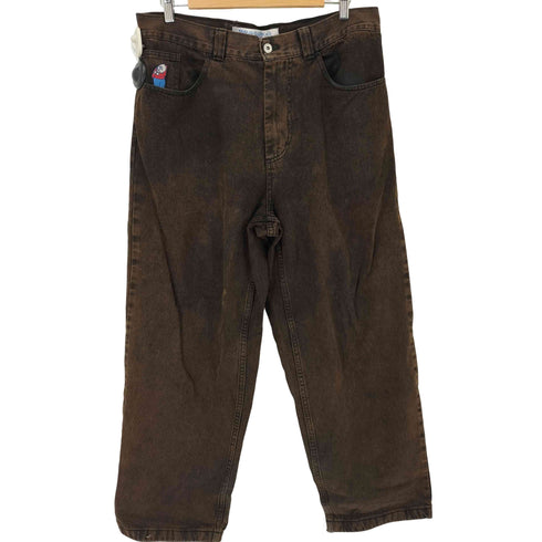 ポーラースケートカンパニー POLAR SKATE CO. BIG BOY JEANS BROWN BLACK メンズ import:M