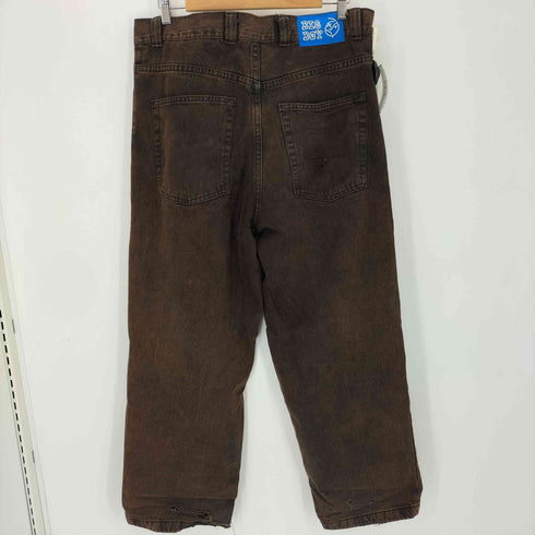 ポーラースケートカンパニー POLAR SKATE CO. BIG BOY JEANS BROWN BLACK メンズ import:M