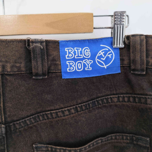 ポーラースケートカンパニー POLAR SKATE CO. BIG BOY JEANS BROWN BLACK メンズ import:M