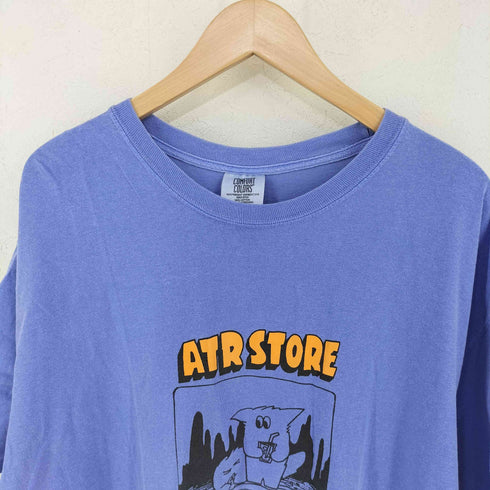 ATR STORE キャラクタープリント クルーネックTシャツ メンズ import:XL