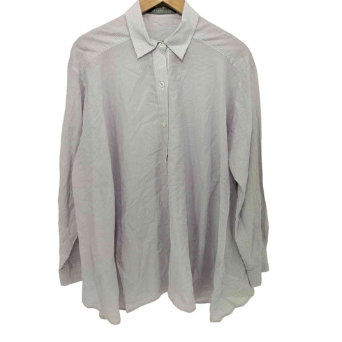 セオリーリュクス theory luxe ZINA GAUZY STRAPE プルオーバーシャツ レディース JPN:38