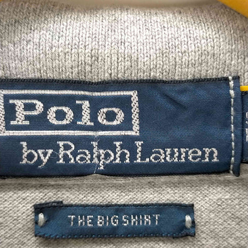 ポロバイラルフローレン Polo by RALPH LAUREN THE BIG SHIRT ポロシャツ メンズ 170/92A