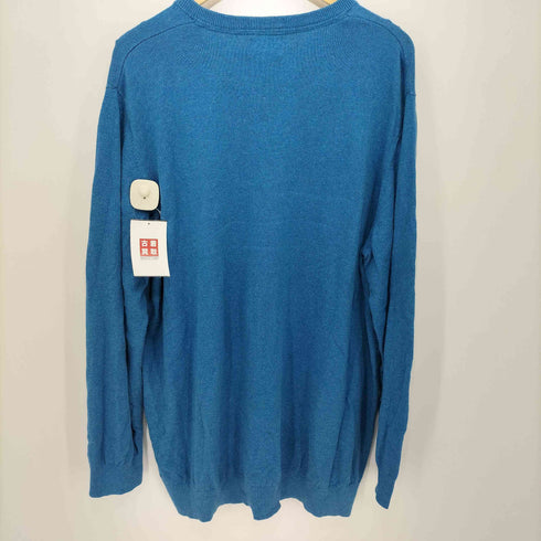 エルエルビーン L.L.Bean コットンカシミヤ Vネックニットセーター メンズ XXL-TALL