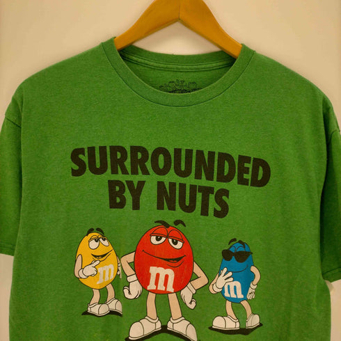 エムアンドエム M&M キャラクタープリントTシャツ メンズ JPN:L