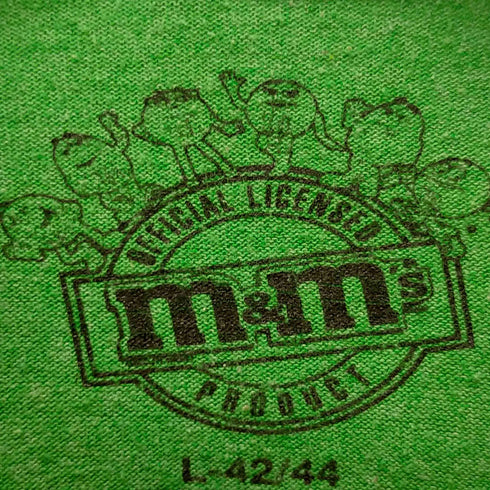 エムアンドエム M&M キャラクタープリントTシャツ メンズ JPN:L