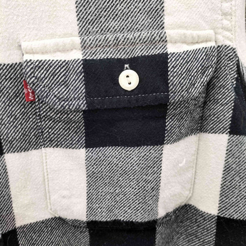 リーバイス Levis フラップポケット ブロックチェックネルシャツ メンズ import:S