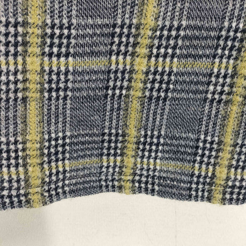 ワイズ Ys 14aw ウールハイネック チェックニット レディース 2