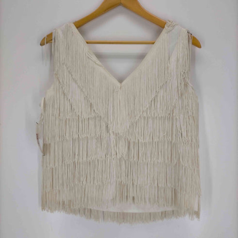 sarah jane collection フリンジデザインキャミソール レディース