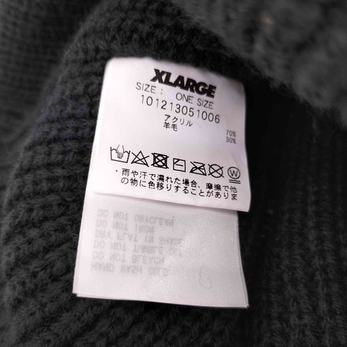 エクストララージ XLARGE STRIPED BEANIE メンズ ONE SIZE