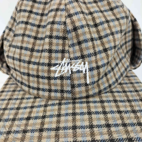 ステューシー Stussy Wool Plaid Flap Cap メンズ L/XL