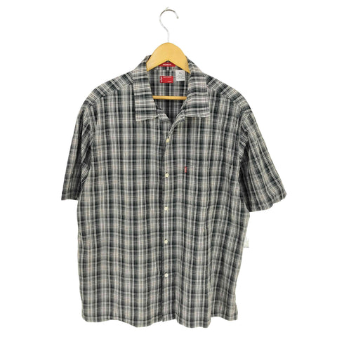 リーバイス Levis チェック オープンカラーシャツ メンズ import:XL