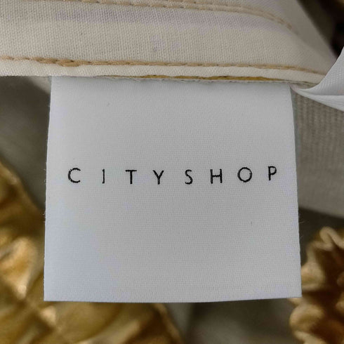 シティショップ CITYSHOP FAUX LEATHER パンツ レディース