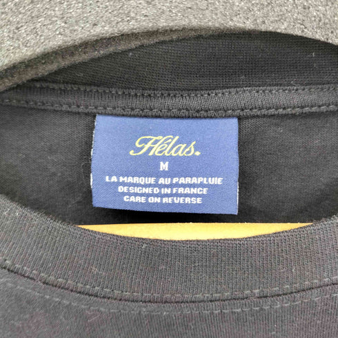 ヘラス HELAS 両面プリント S/S Tシャツ メンズ import:M