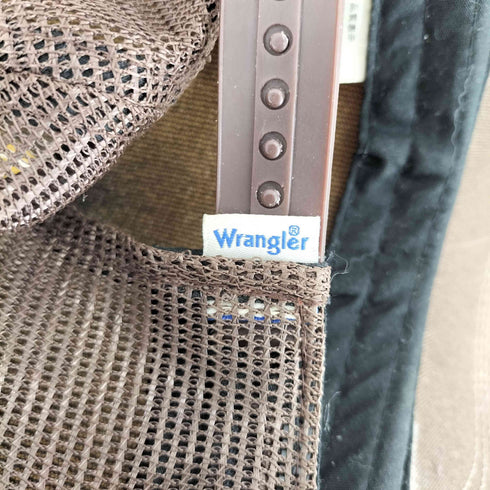 ラングラー Wrangler フロッキープリントメッシュキャップ メンズ