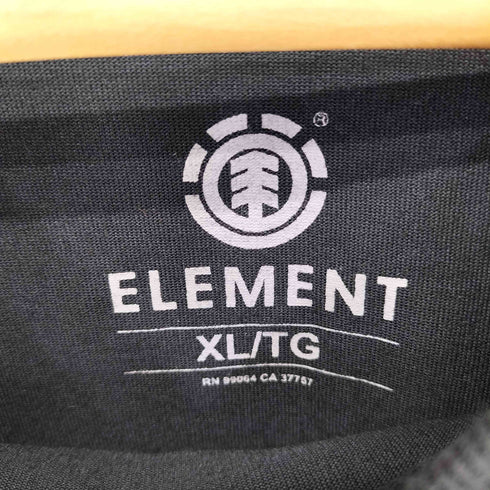 エレメント ELEMENT フロント刺繍 パッチ S/S Tシャツ メンズ import:XL