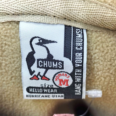 チャムス CHUMS フリースパーカー レディース
