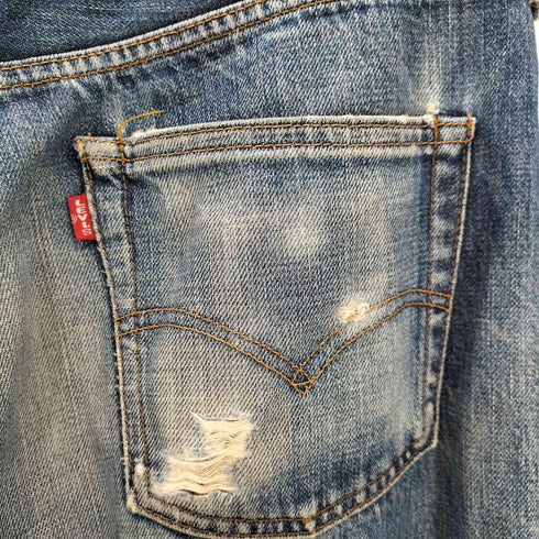 リーバイス Levis 90S-00S 日本製 ボタン裏J22 502 復刻 テーパードデニムパンツ メンズ