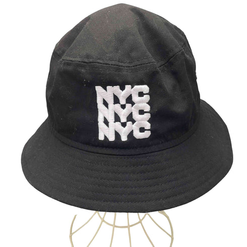 ニューエラ NEW ERA NYC ロゴ 刺繍 バケット ハット レディース MEDIUM/LARGE
