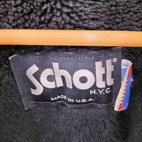 ショット Schott MADE IN USA ボアライナー G-1 フライトジャケット メンズ US:40