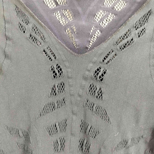 ジャンポールゴルチエ Jean Paul GAULTIER カッティング カーブデザイン ボンテージ セカンドスキン レディース 40