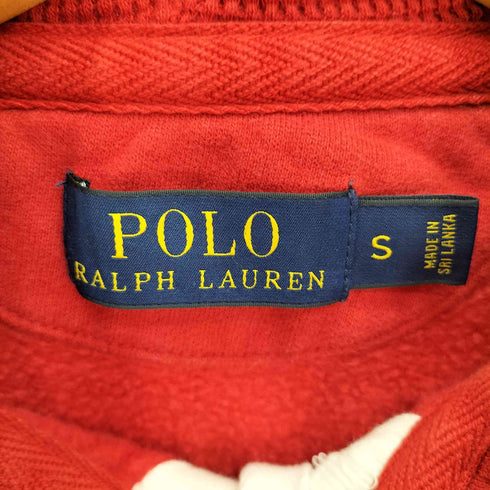 ポロラルフローレン POLO RALPH LAUREN ポニー 刺繍 ボーダー ラガー プルオーバー パーカー メンズ import:S