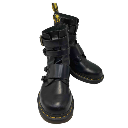 ドクターマーチン Dr.Martens BLAKE 2 ベルクロ サイド ジップ レザー ブーツ メンズ UK:7