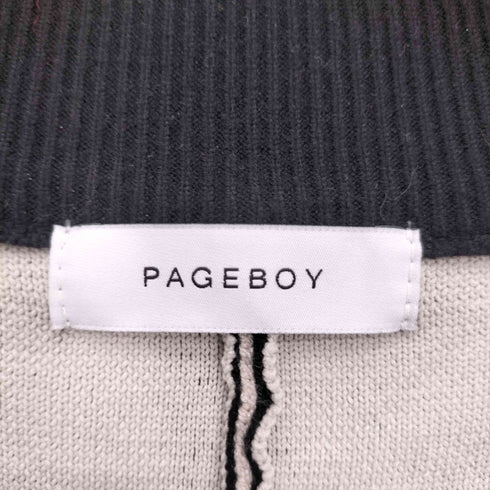 ページボーイ PAGEBOY Wヤーン アソート Vネック カーディガン メンズ FREE