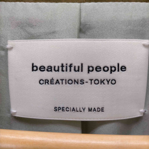 ビューティフルピープル beautiful people スエード ダブルライダースジャケット レディース JPN:34