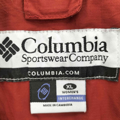 コロンビア Columbia 90S OMNI-TECH INTERCHANGE オムニテック マウンテン パーカー ジャケット レディース import:XL