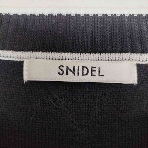 スナイデル snidel 24SS パフスリ クロップド カーディガン レディース ONE SIZE