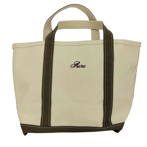 エルエルビーン L.L.Bean USA製 BOAT AND TOTE ボート アンド トート キャンバス バッグ レディース
