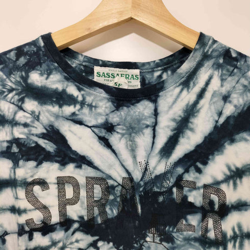 ササフラス SASSAFRAS sprayer タイダイtシャツ メンズ import:M