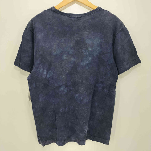 ササフラス SASSAFRAS フロントプリント タイダイtシャツ メンズ import:M