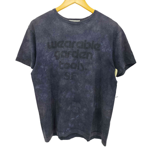 ササフラス SASSAFRAS フロントプリント タイダイtシャツ メンズ import:M
