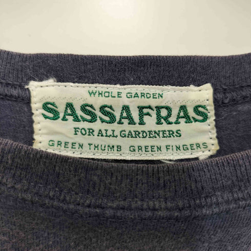 ササフラス SASSAFRAS フロントプリント タイダイtシャツ メンズ import:M