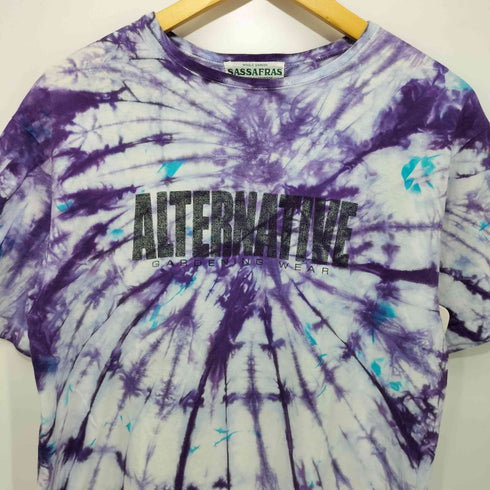 ササフラス SASSAFRAS ALTERNATIVE タイダイtシャツ メンズ import:M