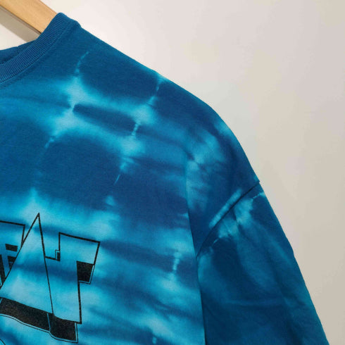 ササフラス SASSAFRAS フロントプリント タイダイtシャツ メンズ import:M