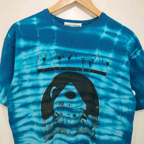 ササフラス SASSAFRAS フロントプリント タイダイtシャツ メンズ import:M