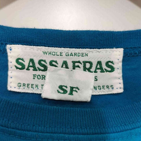 ササフラス SASSAFRAS フロントプリント タイダイtシャツ メンズ import:M