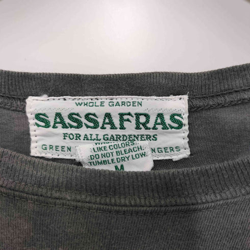 ササフラス SASSAFRAS ロゴプリント タイダイtシャツ メンズ import:M