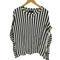 ツモリチサト TSUMORI CHISATO 前V ストライプ L/S Tシャツ レディース JPN:2