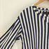 ツモリチサト TSUMORI CHISATO 前V ストライプ L/S Tシャツ レディース JPN:2
